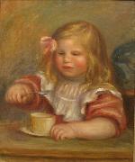 Pierre-Auguste Renoir Coco Eating His Soup oil